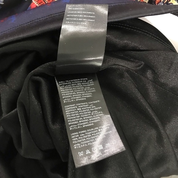 BeBe Floral Print Criss Cross straps Dress New D61 - Picture 6 of 9